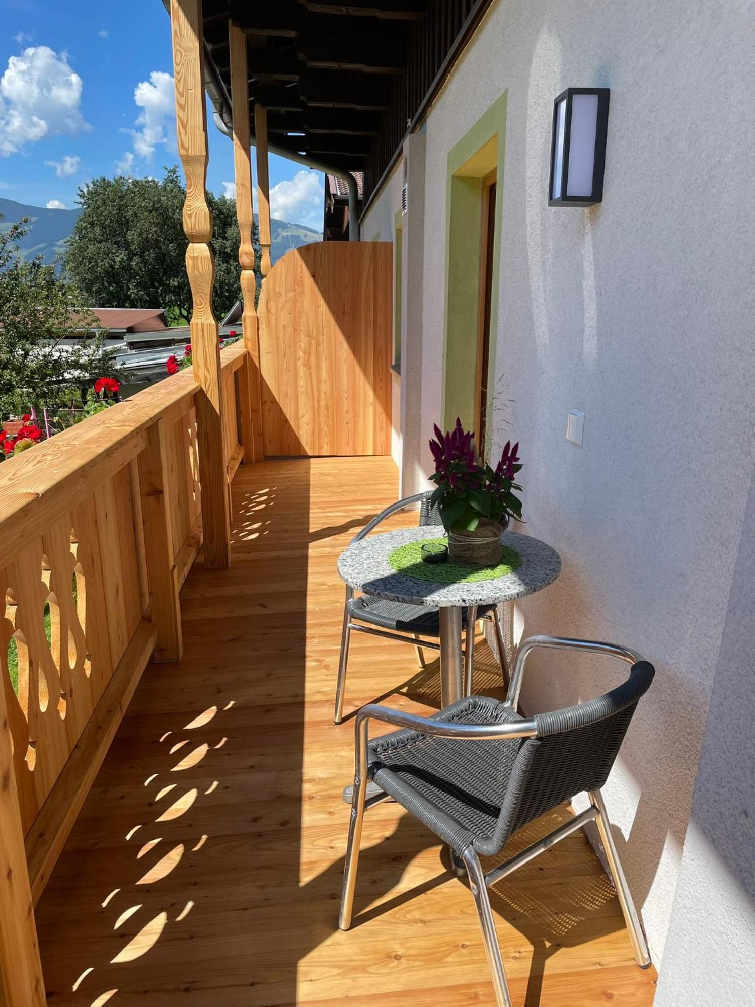 Ferienwohnung Obermuehlhof Saalfelden Exterior foto