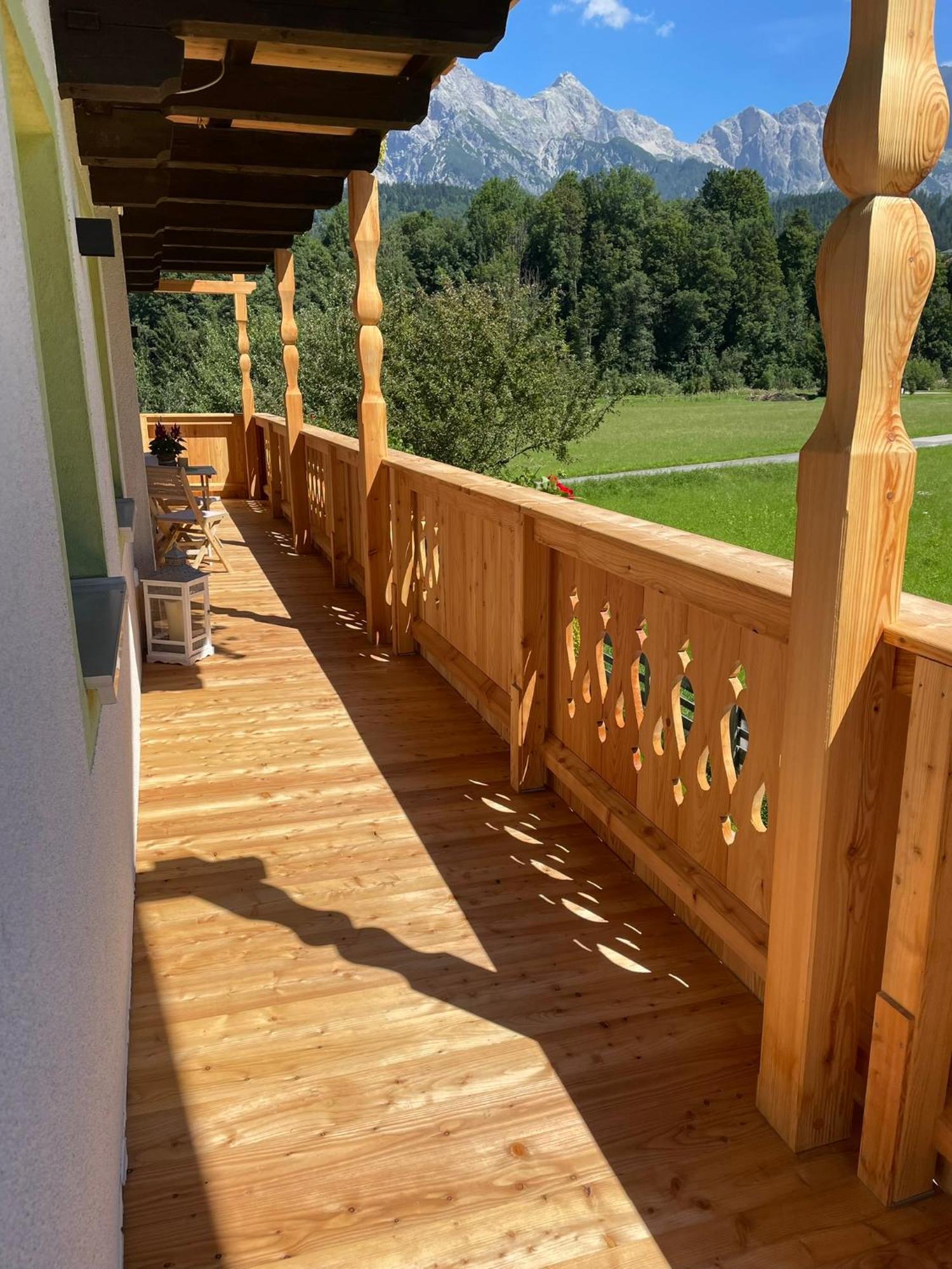 Ferienwohnung Obermuehlhof Saalfelden Exterior foto
