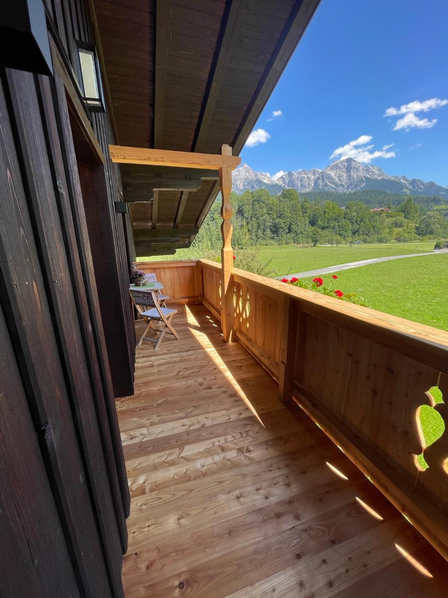 Ferienwohnung Obermuehlhof Saalfelden Exterior foto
