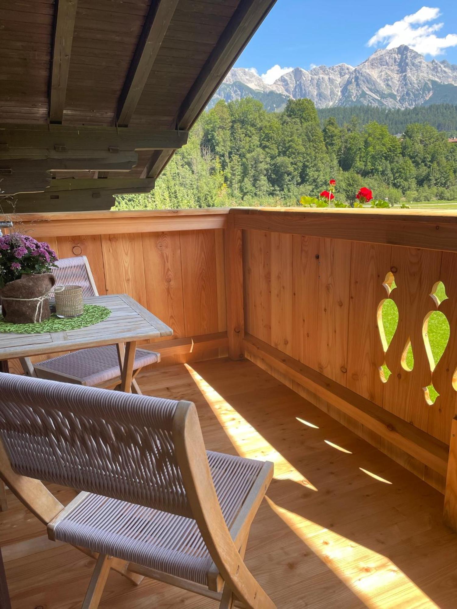 Ferienwohnung Obermuehlhof Saalfelden Exterior foto