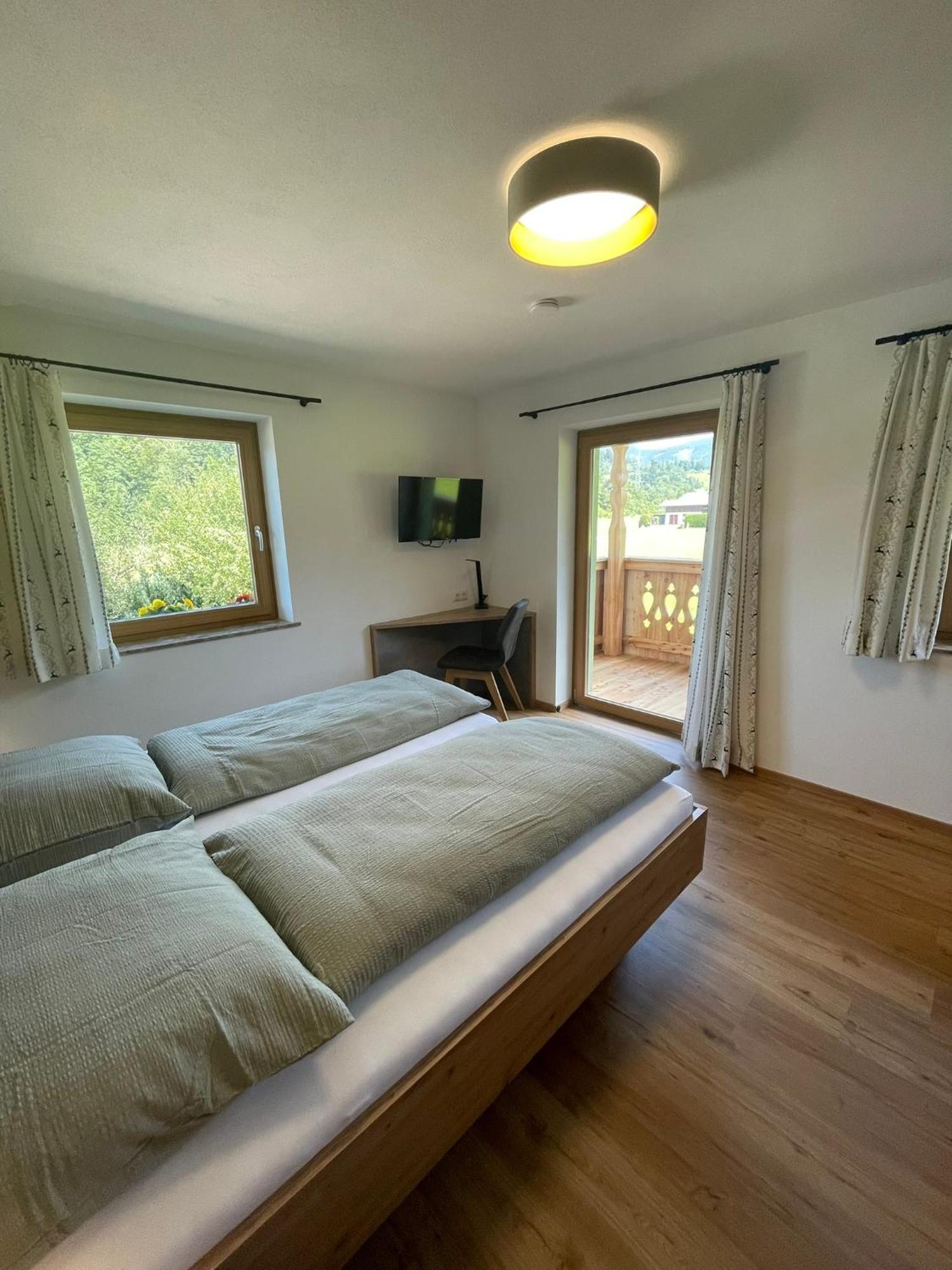 Ferienwohnung Obermuehlhof Saalfelden Exterior foto