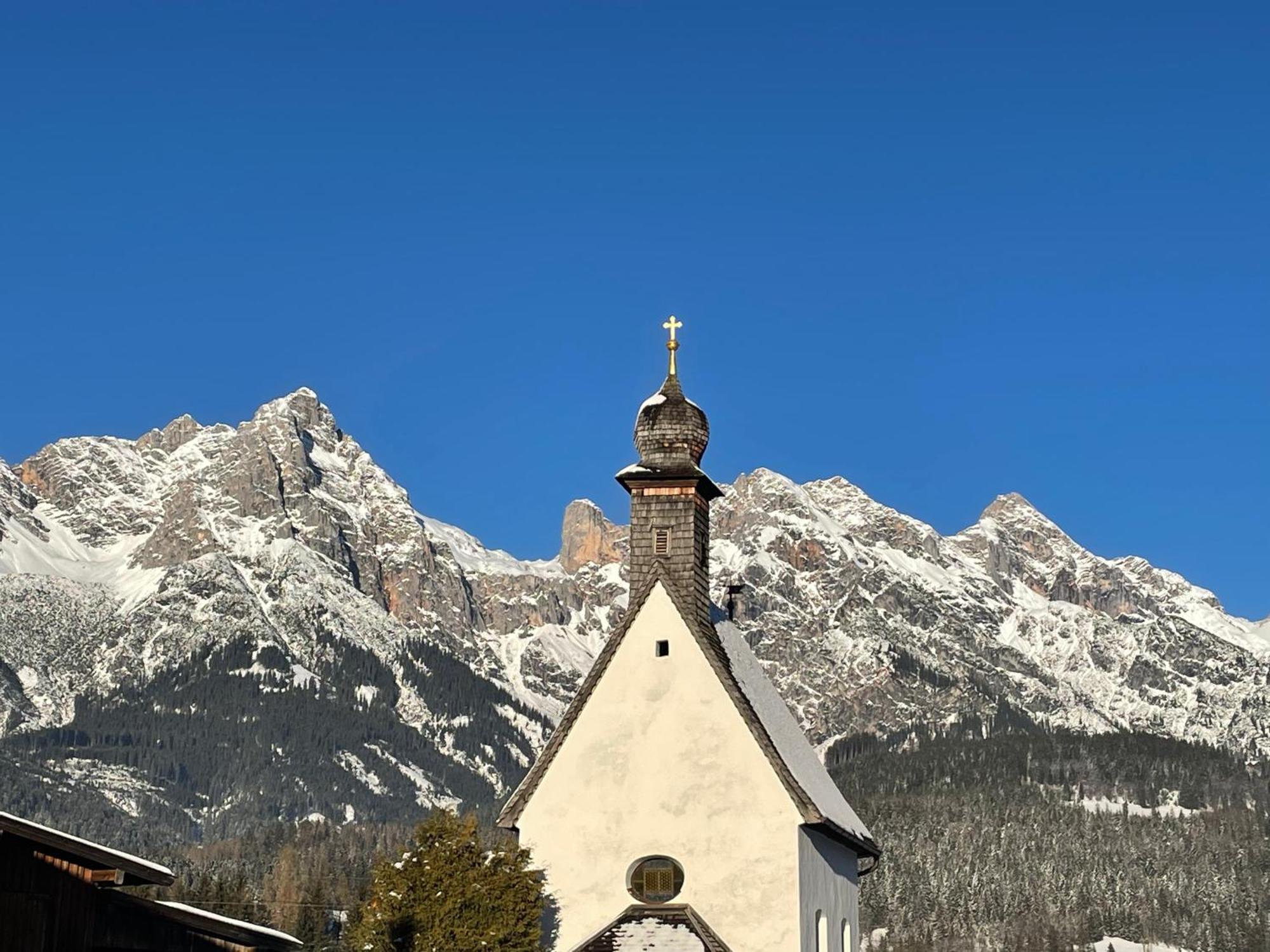 Ferienwohnung Obermuehlhof Saalfelden Exterior foto